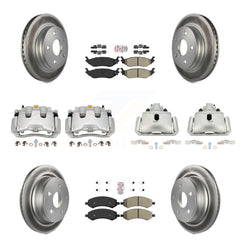 Transit Auto KCG-101555N Disc Brake Kit for 2009-2022 Ram 1500 Classic, Ram 1500, Dodge Ram 1500 - Front and Rear product image