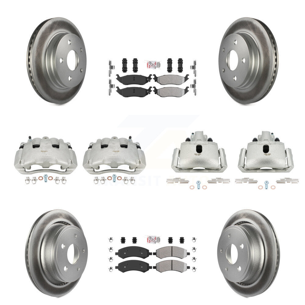Transit Auto KCG-101558N Disc Brake Kit for 2006-2008 Dodge Ram 1500 - Front and Rear product image