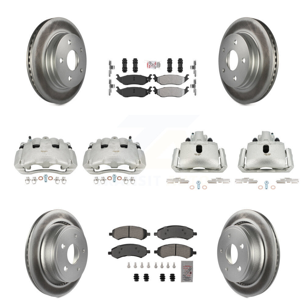 Transit Auto KCG-101559N Disc Brake Kit for 2006-2008 Dodge Ram 1500 - Front and Rear product image