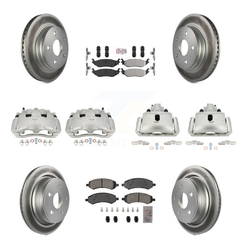 Transit Auto KCG-101559N Disc Brake Kit for 2006-2008 Dodge Ram 1500 - Front and Rear product image