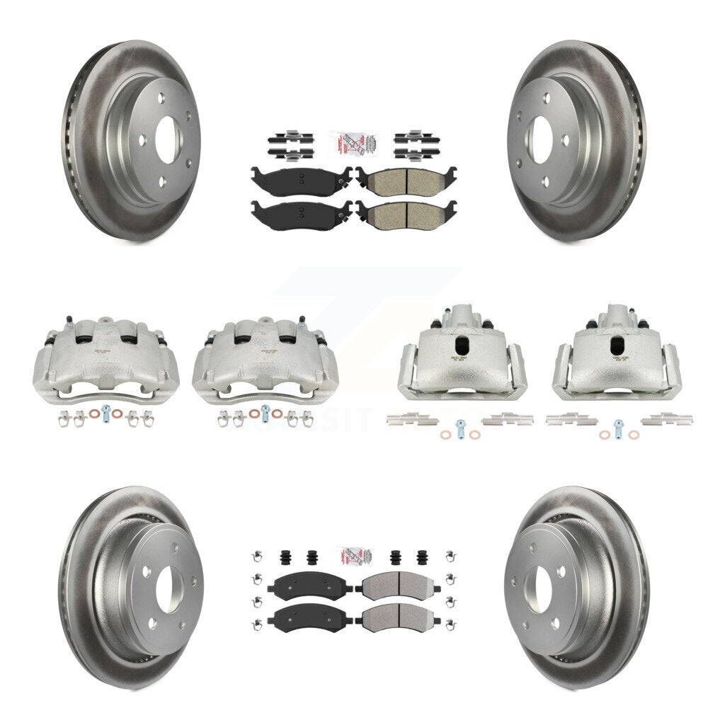 Transit Auto KCG-101563N Disc Brake Kit for 2006-2008 Dodge Ram 1500 - Front and Rear product image