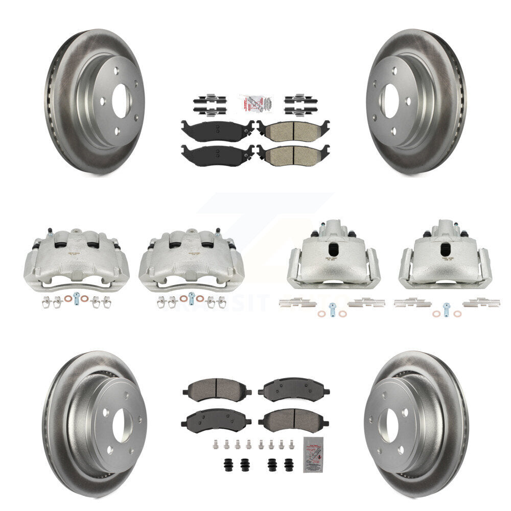 Transit Auto KCG-101564N Disc Brake Kit for 2006-2008 Dodge Ram 1500 - Front and Rear product image