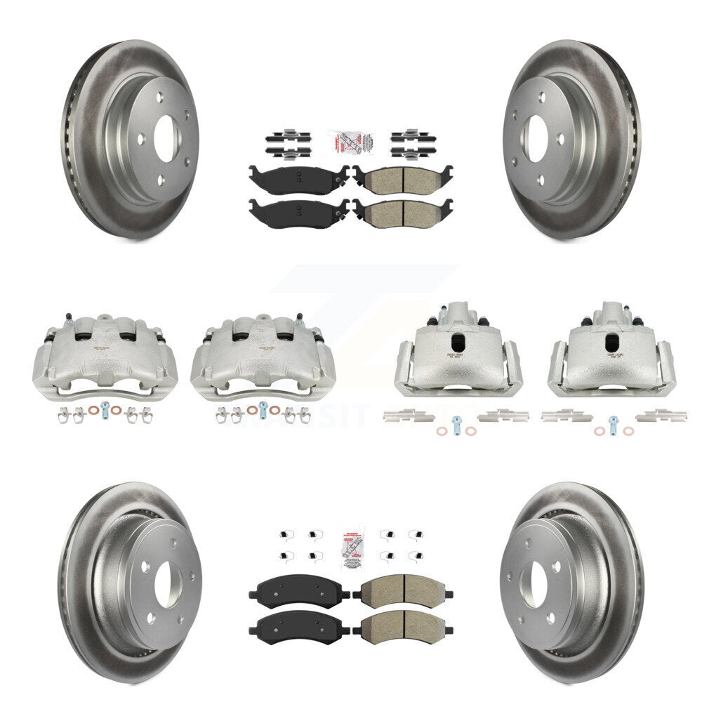 Transit Auto KCG-101565N Disc Brake Kit for 2006-2008 Dodge Ram 1500 - Front and Rear product image