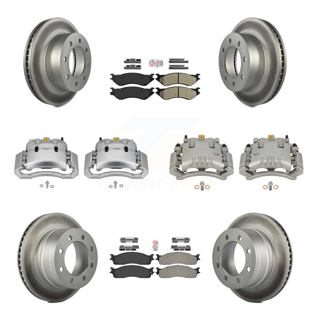 Transit Auto KCG-101568N Disc Brake Kit for 2003-2008 Dodge Ram 1500, Dodge Ram 2500, Dodge Ram 3500 - Front and Rear product image
