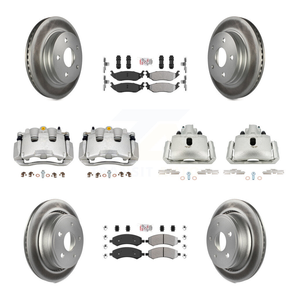 Transit Auto KCG-101570N Disc Brake Kit for 2007-2009 Chrysler Aspen, Dodge Durango - Front and Rear product image