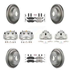 Transit Auto KCG-101570N Disc Brake Kit for 2007-2009 Chrysler Aspen, Dodge Durango - Front and Rear product image