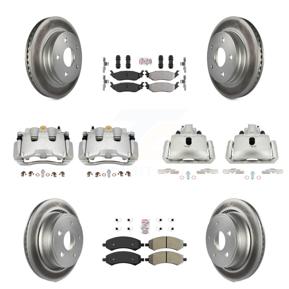 Transit Auto KCG-101572N Disc Brake Kit for 2007-2009 Chrysler Aspen, Dodge Durango - Front and Rear product image