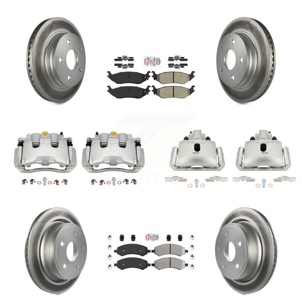 Transit Auto KCG-101573N Disc Brake Kit for 2007-2009 Chrysler Aspen, Dodge Durango - Front and Rear product image