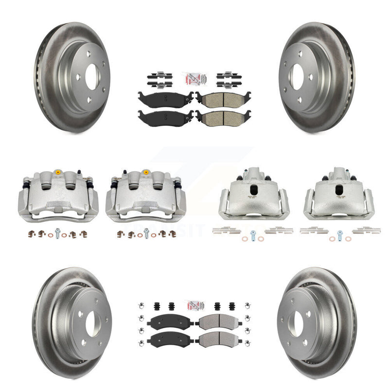 Transit Auto KCG-101573N Disc Brake Kit for 2007-2009 Chrysler Aspen, Dodge Durango - Front and Rear product image