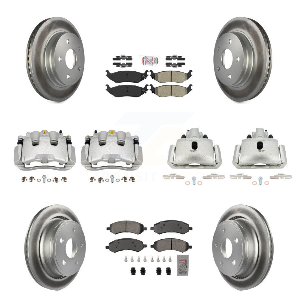 Transit Auto KCG-101574N Disc Brake Kit for 2007-2009 Chrysler Aspen, Dodge Durango - Front and Rear product image