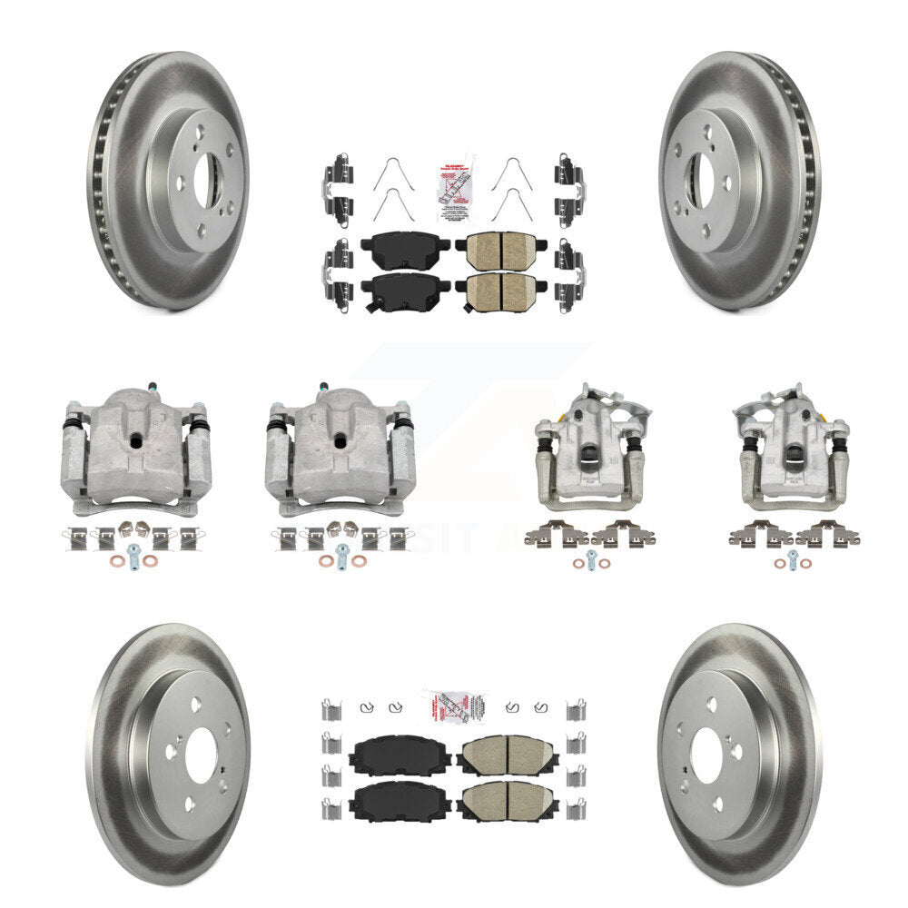 Transit Auto KCG-101589N Disc Brake Kit for 2010-2015 Toyota Prius Plug-In, Toyota Prius - Front and Rear product image