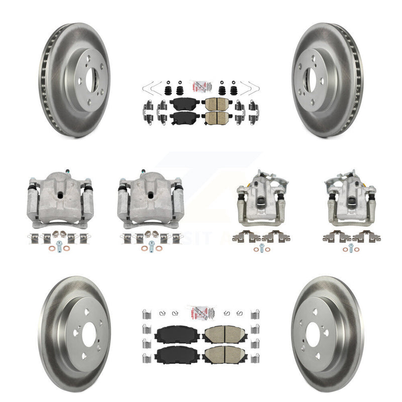 Transit Auto KCG-101590N Disc Brake Kit for 2010-2015 Toyota Prius Plug-In, Toyota Prius - Front and Rear product image