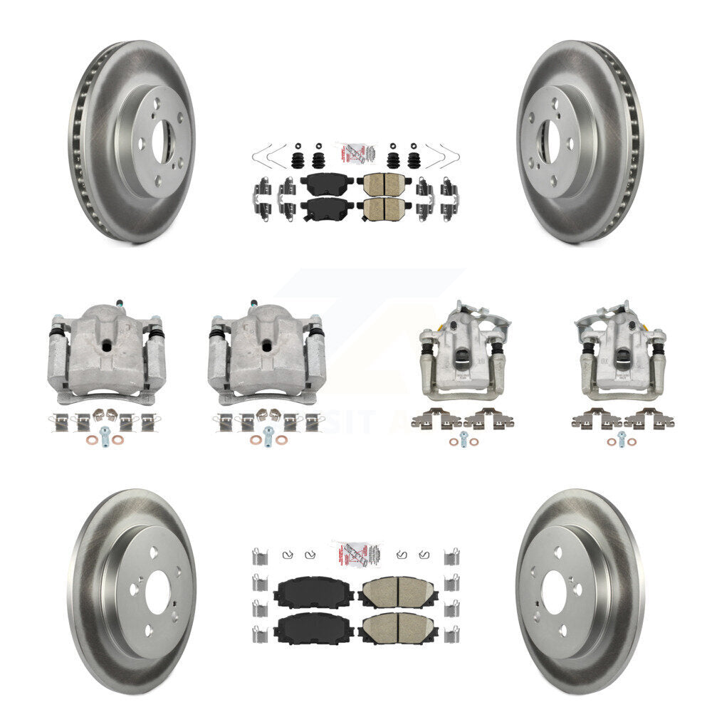 Transit Auto KCG-101591N Disc Brake Kit for 2010-2015 Toyota Prius Plug-In, Toyota Prius - Front and Rear product image