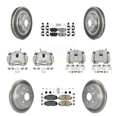 Transit Auto KCG-101592N Disc Brake Kit for 2012-2018 Toyota RAV4 - Front and Rear product image