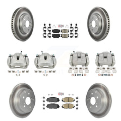 Transit Auto KCG-101593N Disc Brake Kit for 2012-2018 Toyota RAV4 - Front and Rear product image