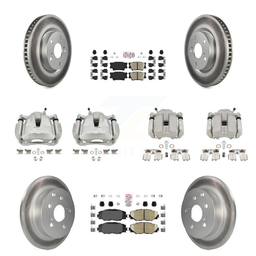 Transit Auto KCG-101596N Disc Brake Kit for 2006-2012 Toyota RAV4 - Front and Rear product image