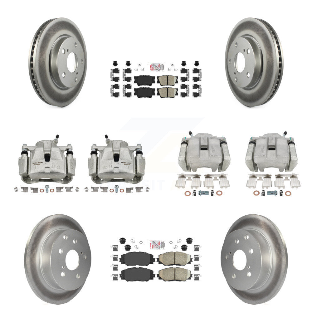 Transit Auto KCG-101602N Disc Brake Kit for 2013-2018 Toyota RAV4 - Front and Rear product image