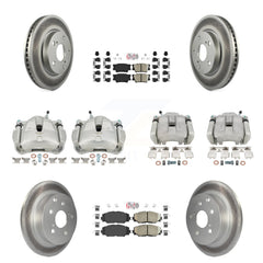 Transit Auto KCG-101604N Disc Brake Kit for 2013-2018 Toyota RAV4 - Front and Rear product image