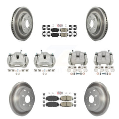 Transit Auto KCG-101609N Disc Brake Kit for 2013-2015 Toyota RAV4 - Front and Rear product image