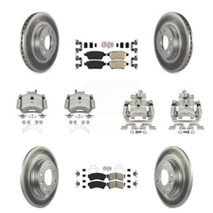 Transit Auto KCG-101620N Disc Brake Kit for 2006-2013 Mazda 6, Lincoln MKZ, Ford Fusion & more - Front and Rear product image