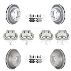Transit Auto KCG-101624N Disc Brake Kit for 2005-2016 Ford F-450 Super Duty, International CF500, International CF600 & more - Front and Rear product image