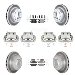 Transit Auto KCG-101625N Disc Brake Kit for 2005-2016 Ford F-450 Super Duty, International CF500, International CF600 & more - Front and Rear product image