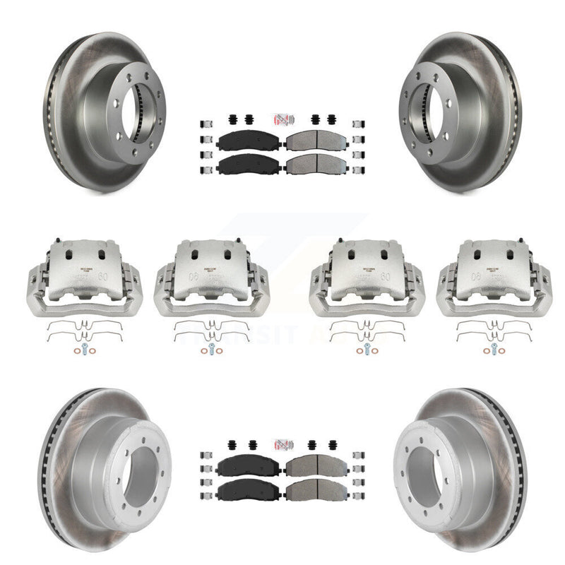Transit Auto KCG-101629N Disc Brake Kit for 2013-2016 Ford F-450 Super Duty - Front and Rear product image