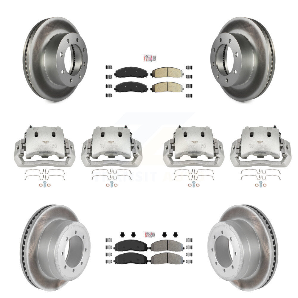 Transit Auto KCG-101631N Disc Brake Kit for 2013-2016 Ford F-450 Super Duty - Front and Rear product image