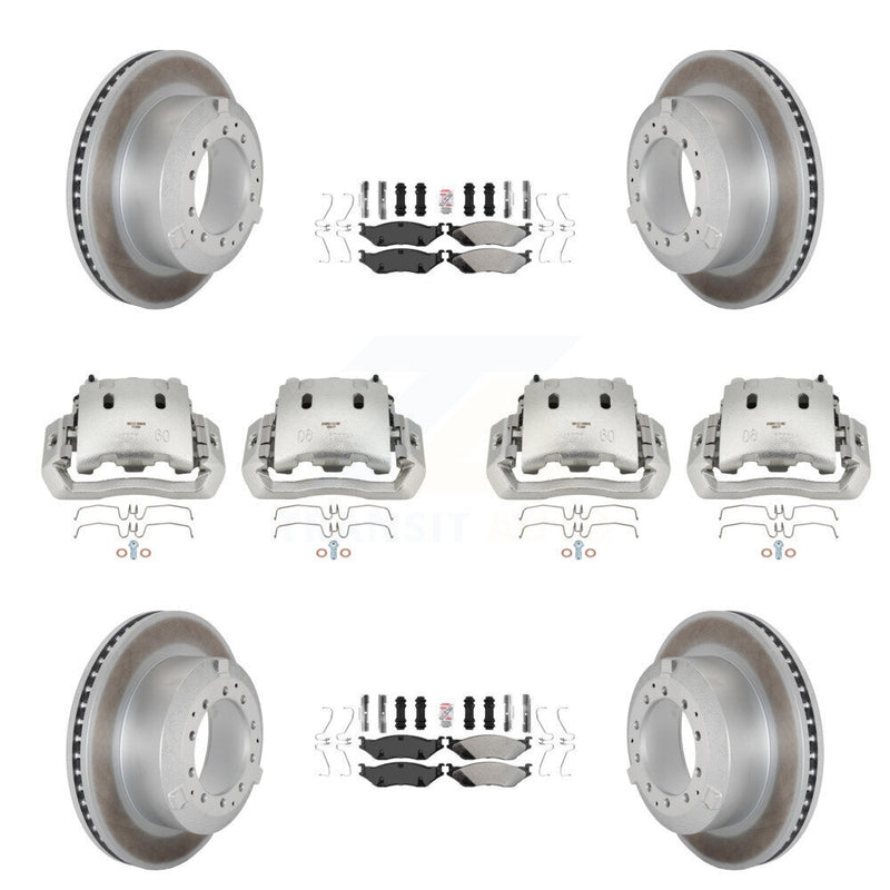 Transit Auto KCG-101632N Disc Brake Kit for 2010-2013 International TerraStar - Front and Rear product image