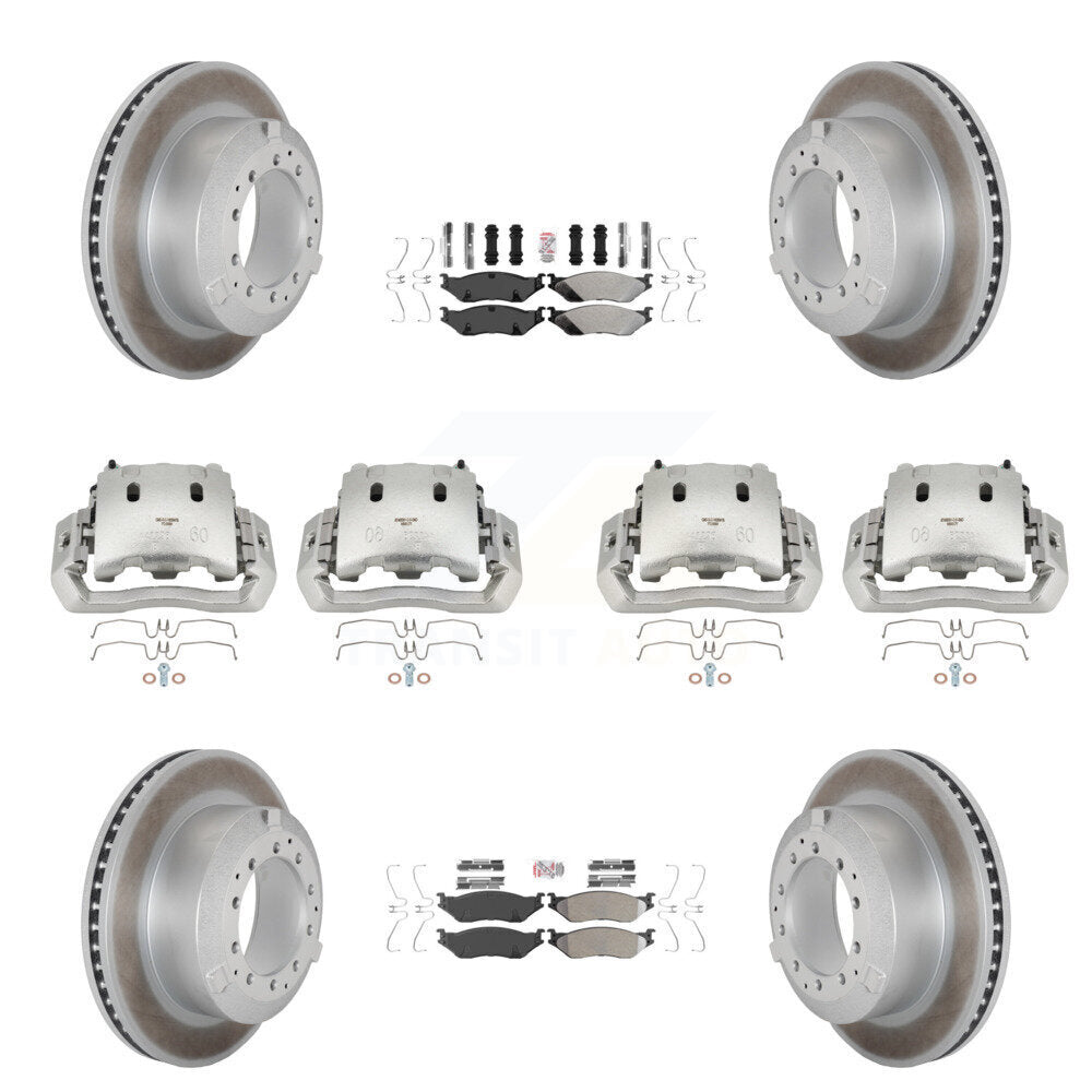 Transit Auto KCG-101633N Disc Brake Kit for 2010-2013 International TerraStar - Front and Rear product image