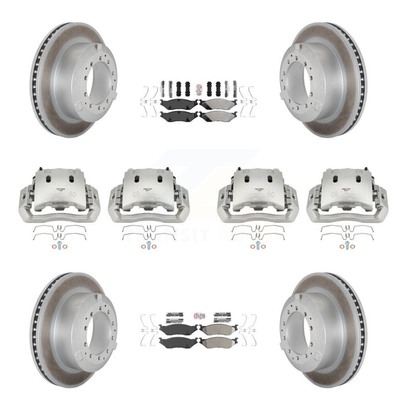 Transit Auto KCG-101633N Disc Brake Kit for 2010-2013 International TerraStar - Front and Rear product image