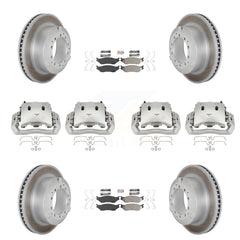 Transit Auto KCG-101635N Disc Brake Kit for 2010-2013 International TerraStar - Front and Rear product image