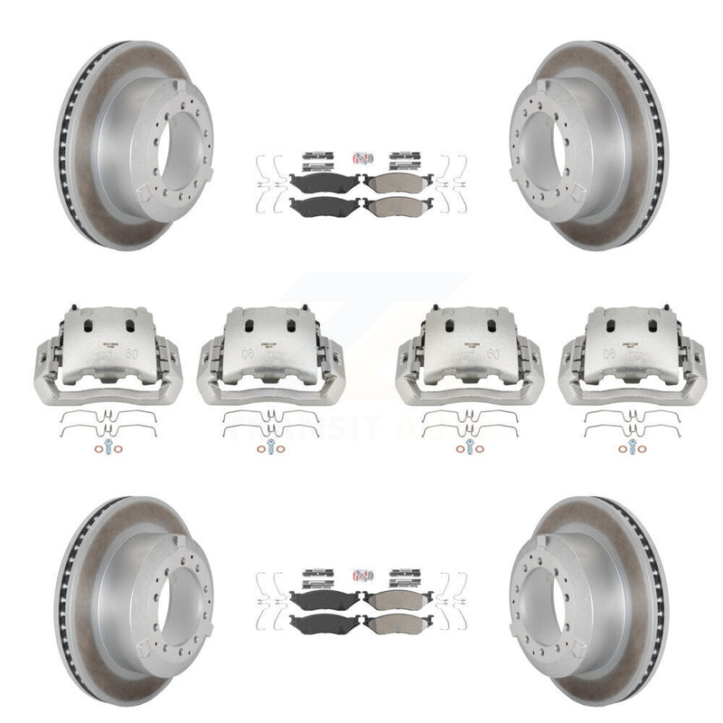 Transit Auto KCG-101635N Disc Brake Kit for 2010-2013 International TerraStar - Front and Rear product image