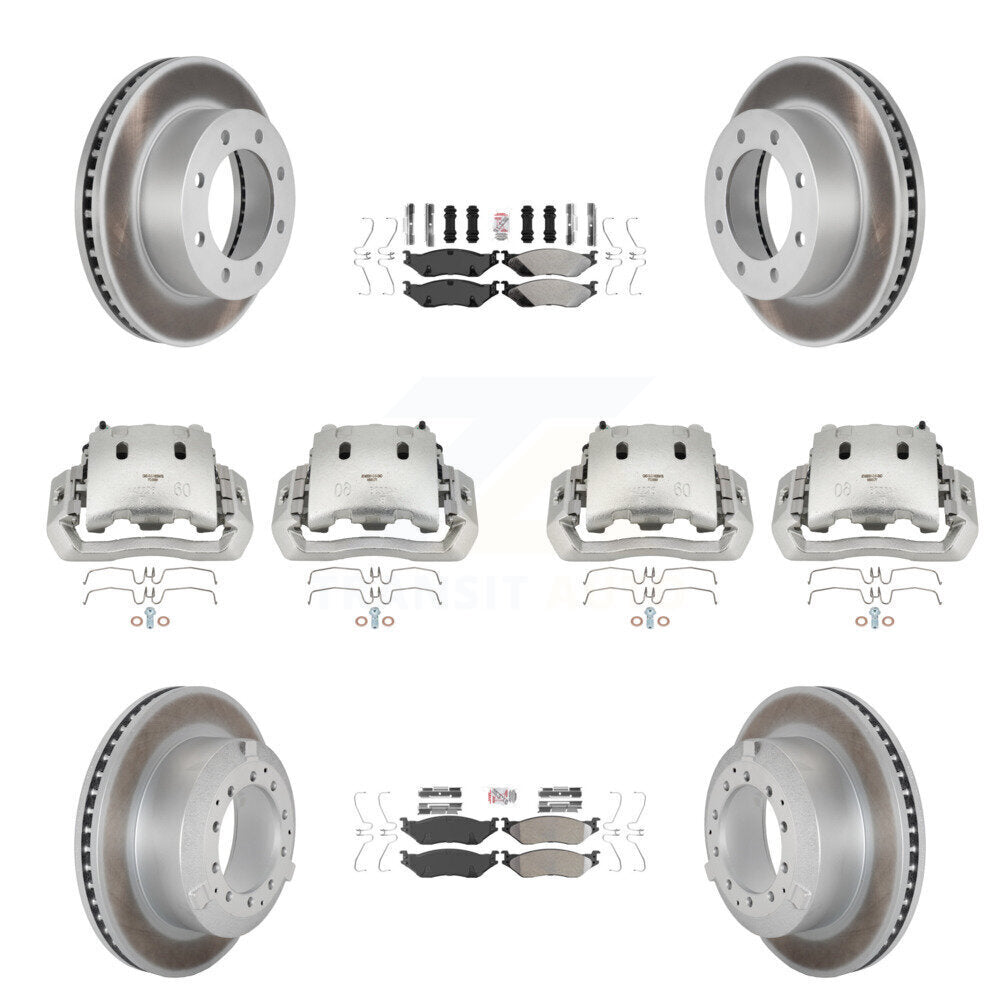 Transit Auto KCG-101637N Disc Brake Kit for 2005-2009 Ford F-450 Super Duty - Front and Rear product image