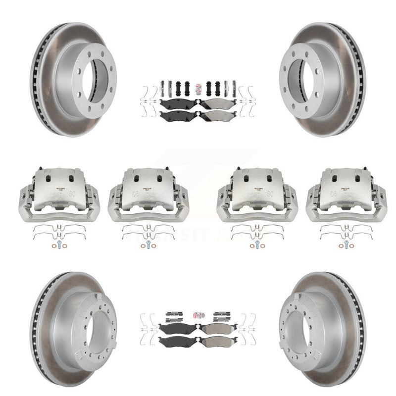Transit Auto KCG-101637N Disc Brake Kit for 2005-2009 Ford F-450 Super Duty - Front and Rear product image