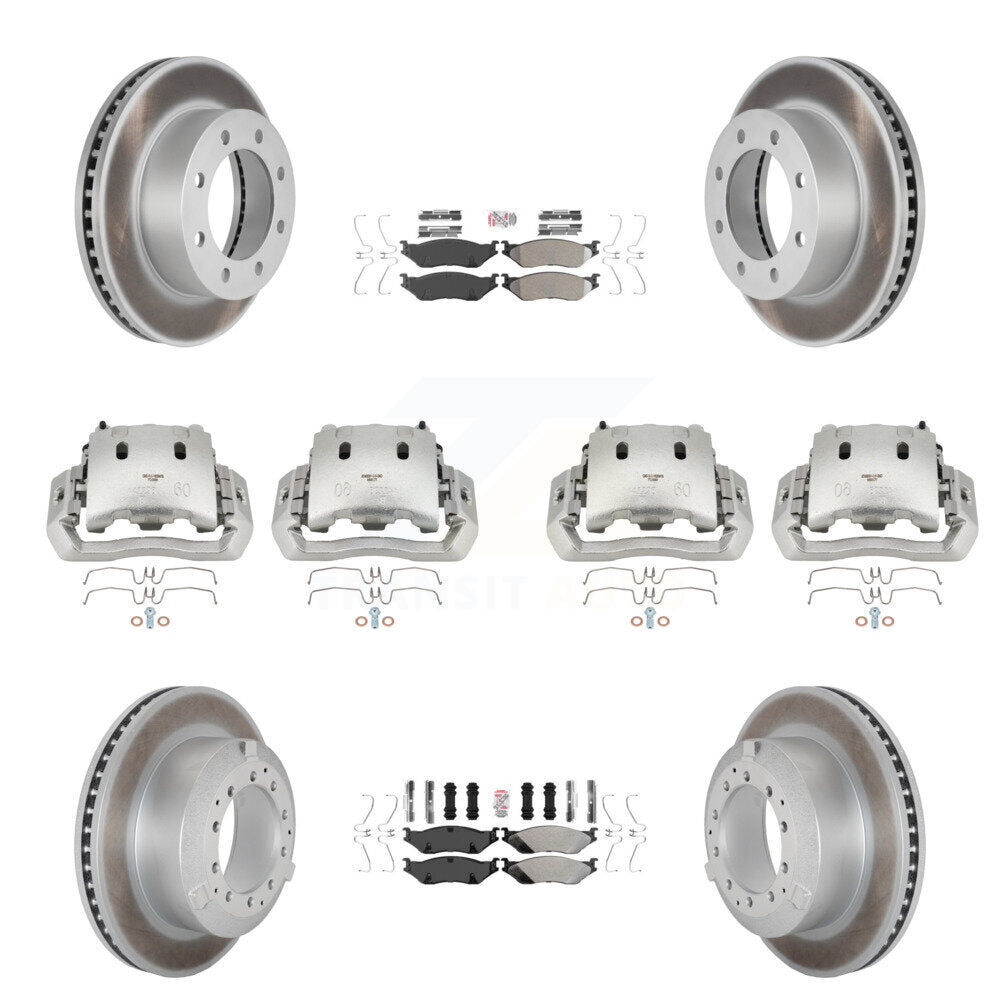 Transit Auto KCG-101638N Disc Brake Kit for 2005-2009 Ford F-450 Super Duty - Front and Rear product image