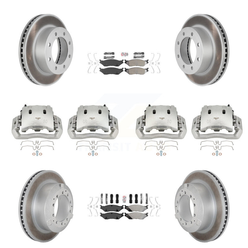 Transit Auto KCG-101638N Disc Brake Kit for 2005-2009 Ford F-450 Super Duty - Front and Rear product image