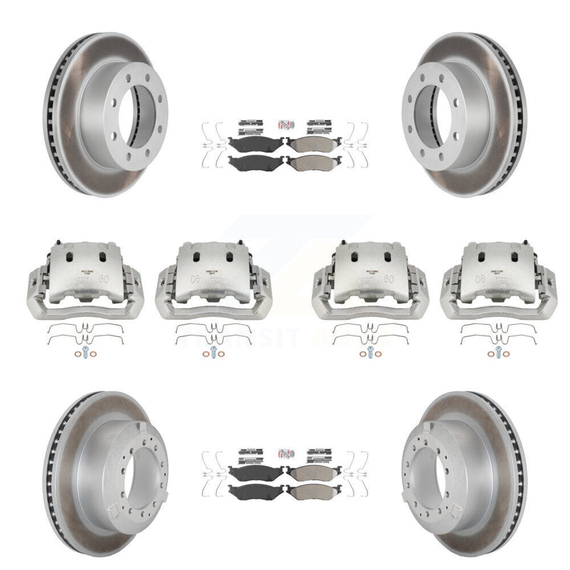 Transit Auto KCG-101639N Disc Brake Kit for 2005-2009 Ford F-450 Super Duty - Front and Rear product image