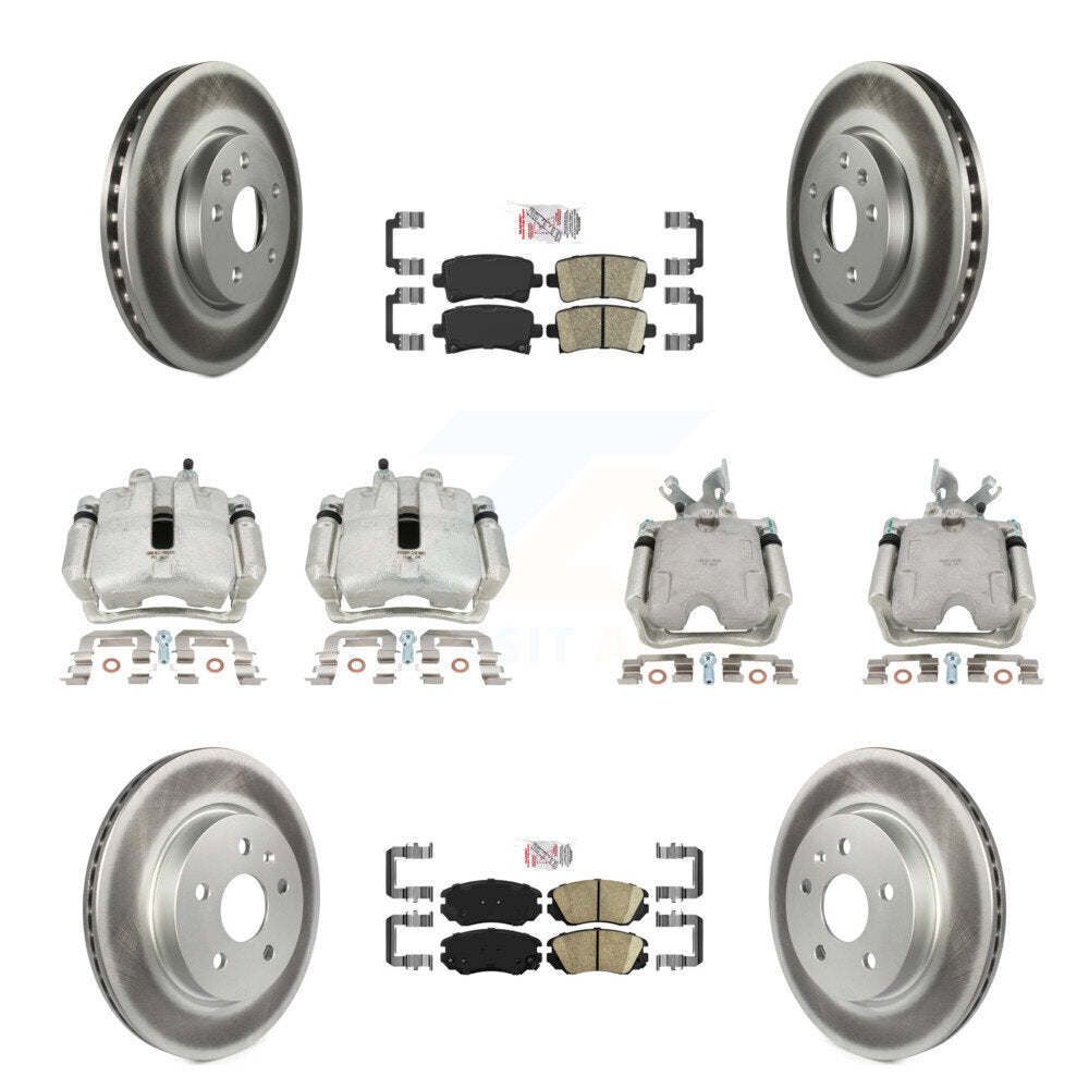 Transit Auto KCG-101640N Disc Brake Kit for 2010-2011 Buick Allure, Buick LaCrosse - Front and Rear product image