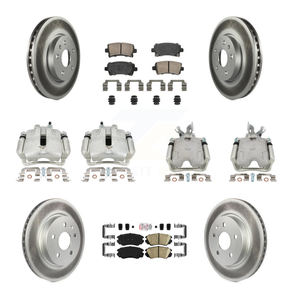 Transit Auto KCG-101643N Disc Brake Kit for 2010-2011 Buick Allure, Buick LaCrosse - Front and Rear product image