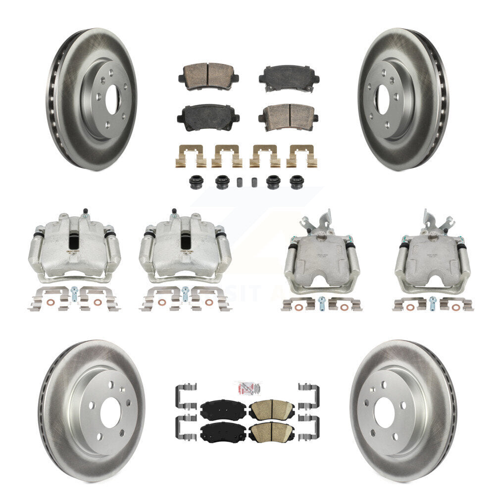 Transit Auto KCG-101644N Disc Brake Kit for 2010-2011 Buick LaCrosse - Front and Rear product image