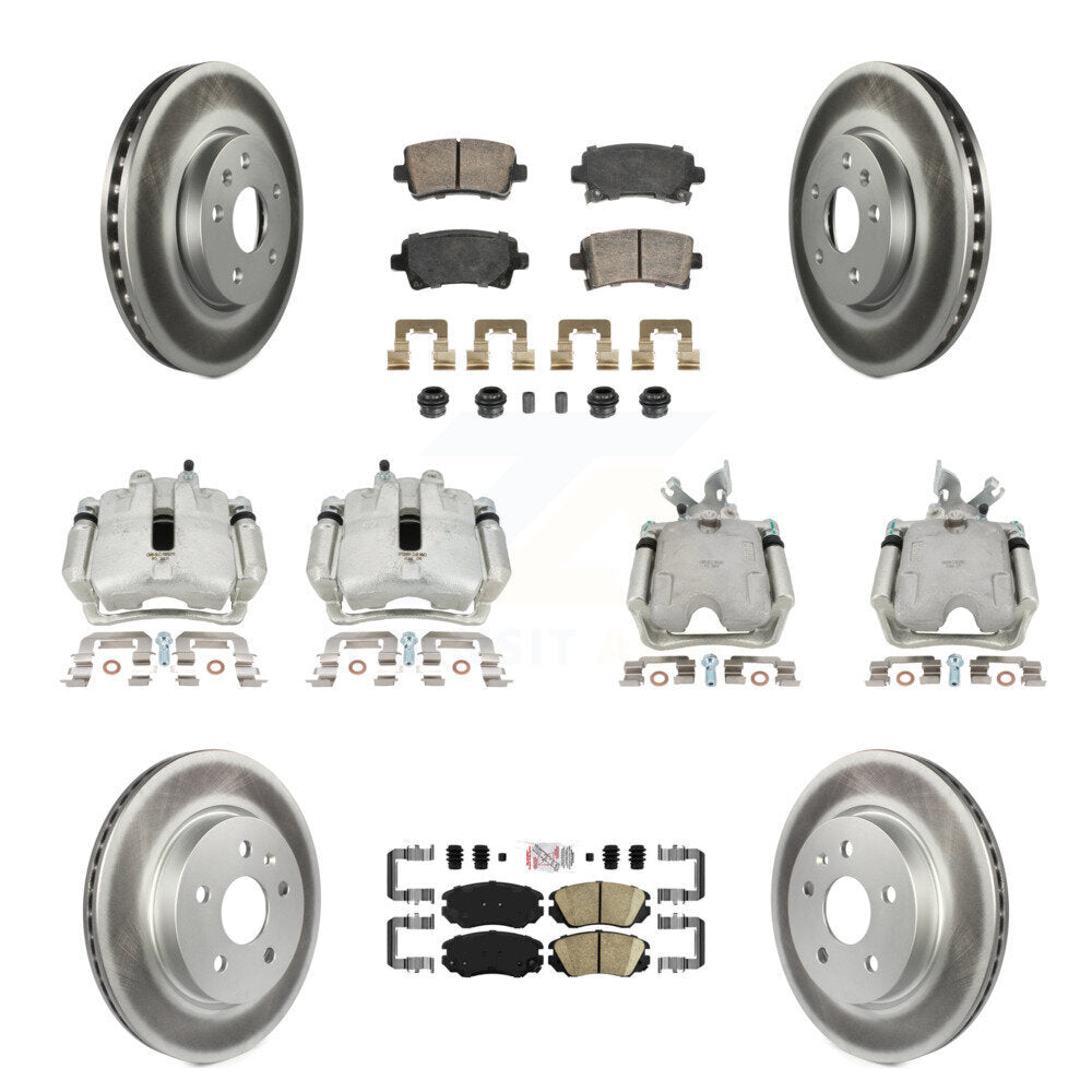 Transit Auto KCG-101645N Disc Brake Kit for 2010-2011 Buick LaCrosse - Front and Rear product image