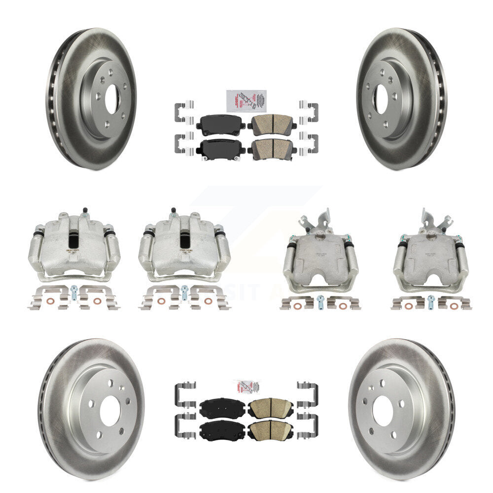 Transit Auto KCG-101646N Disc Brake Kit for 2010-2011 Buick LaCrosse - Front and Rear product image