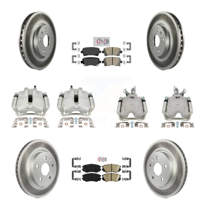 Transit Auto KCG-101646N Disc Brake Kit for 2010-2011 Buick LaCrosse - Front and Rear product image