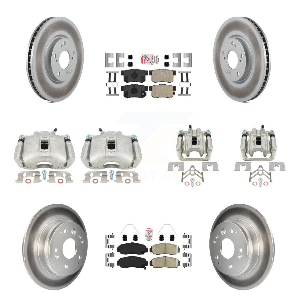 Transit Auto KCG-101656N Disc Brake Kit for 2004-2005 Acura TL - Front and Rear product image