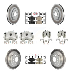 Transit Auto KCG-101658N Disc Brake Kit for 2004-2005 Acura TL - Front and Rear product image