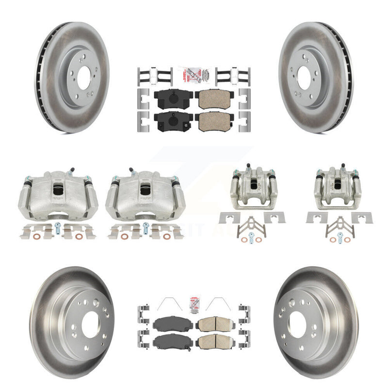 Transit Auto KCG-101659N Disc Brake Kit for 2004-2005 Acura TL - Front and Rear product image
