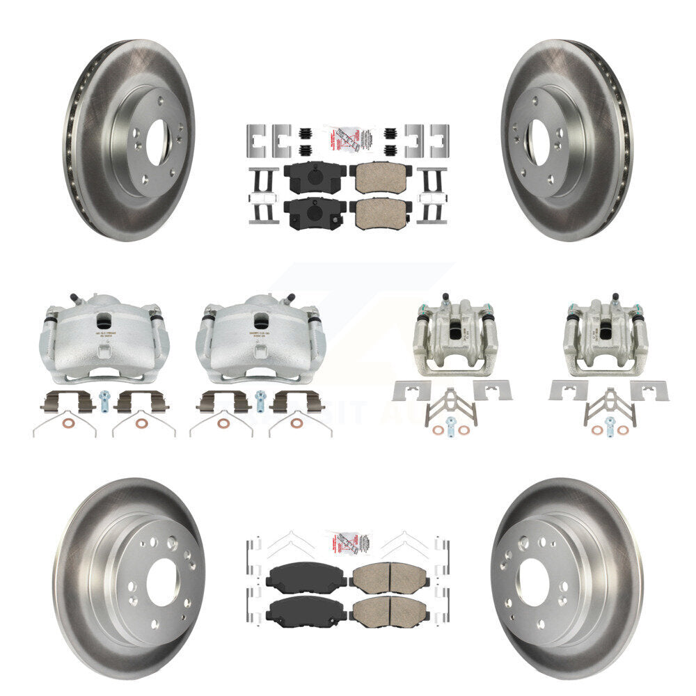 Transit Auto KCG-101660N Disc Brake Kit for 2003-2011 Honda Element - Front and Rear product image