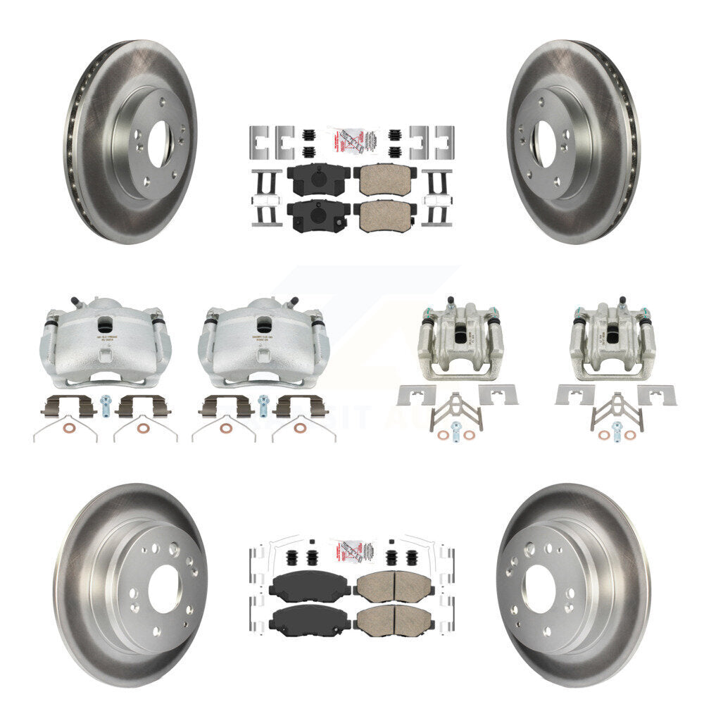 Transit Auto KCG-101661N Disc Brake Kit for 2003-2011 Honda Element - Front and Rear product image