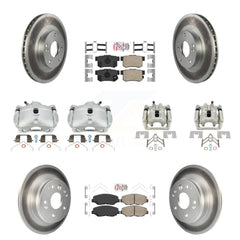 Transit Auto KCG-101662N Disc Brake Kit for 2003-2011 Honda Element - Front and Rear product image